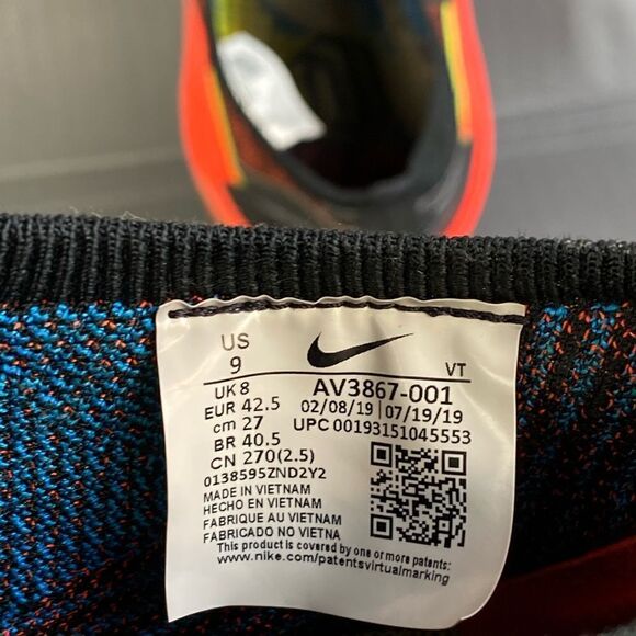 Nike Odell Beckham Jr. x Joyride CC3 FK Bright Crimson sneakers mens size 9 - Picture 8 of 8